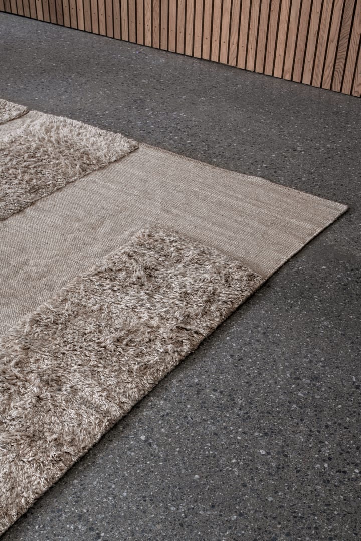 Tapis en laine Punja Bricks, Sand Melange, 180x270 cm Layered