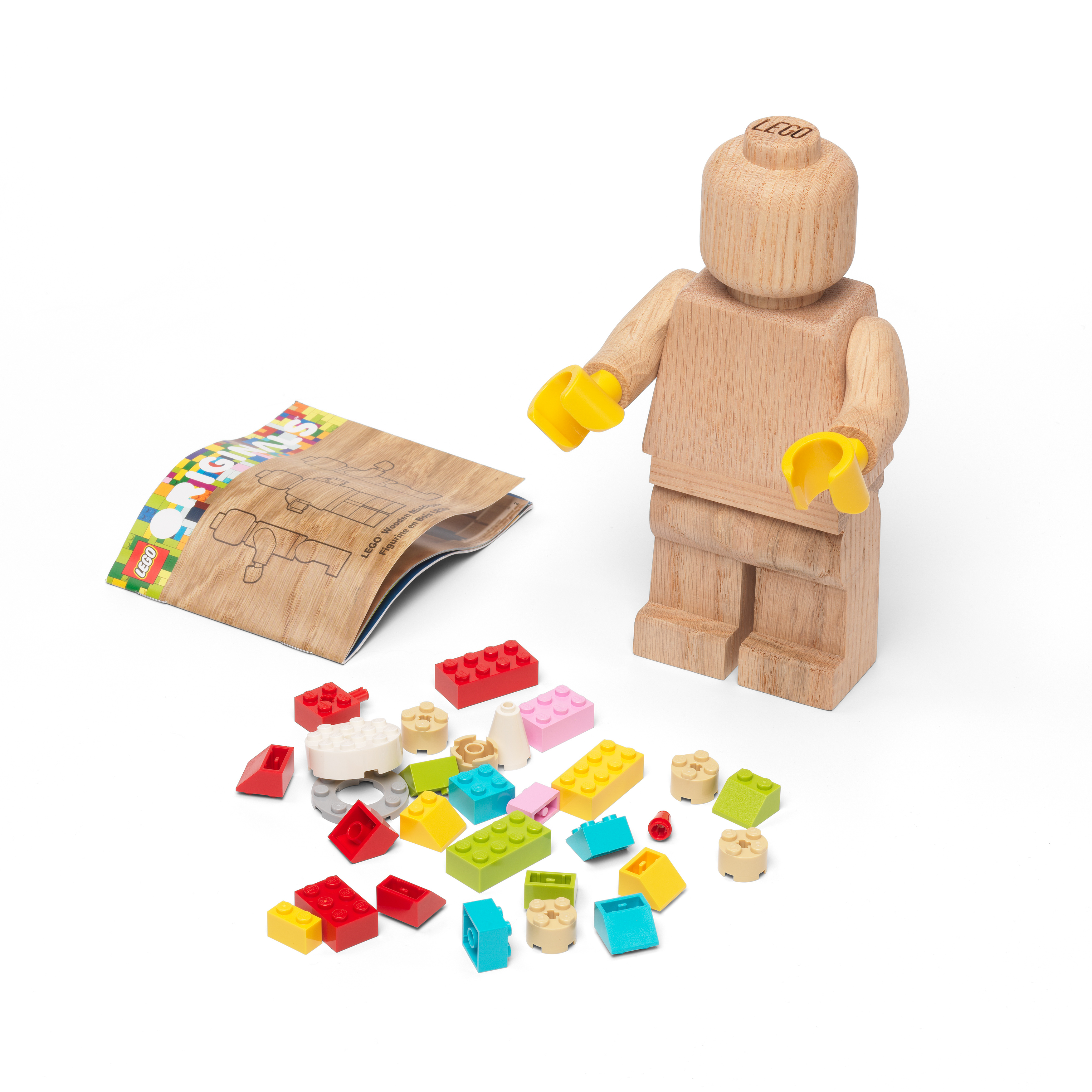 Mini figurine en bois LEGO de Lego - NordicNest.fr