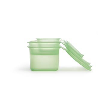 Boîte en silicone Lékué 3 pièces - Vert - Lékué