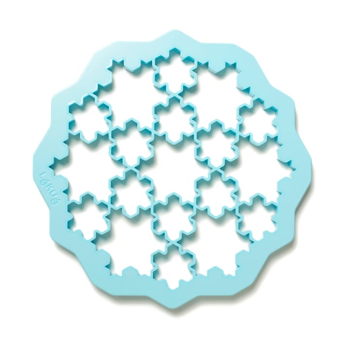 Emporte-pièce puzzle flocon de neige Lékué 23,5x23,5 cm - Bleu - Lékué