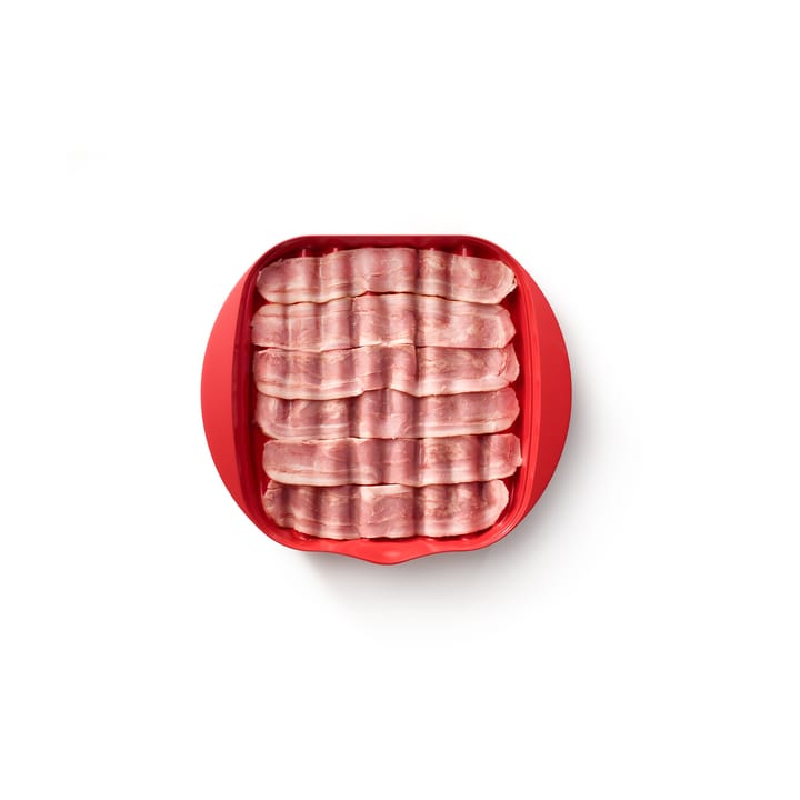 Moule à bacon pour micro-ondes Lékué, Rouge Lékué