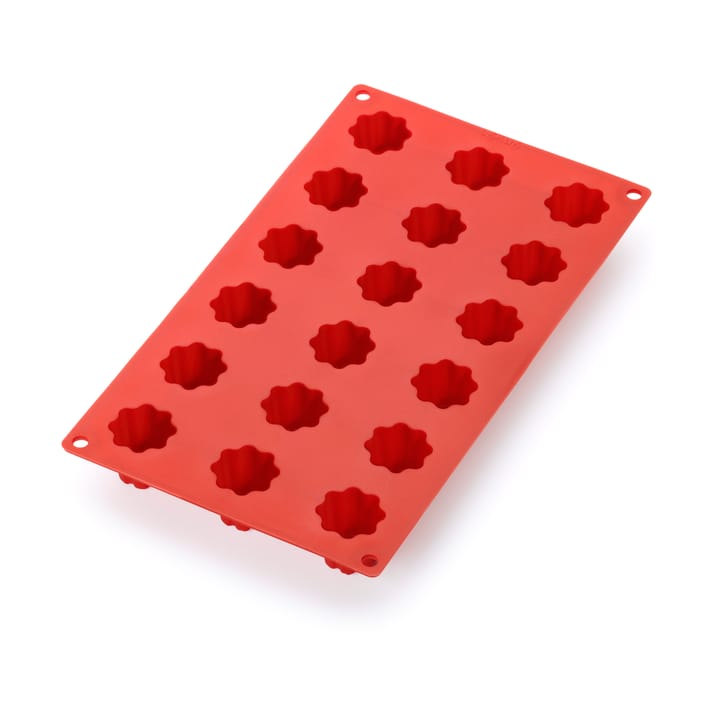 Moule à canelé bordelais mini en silicone Lékué - Rouge - Lékué