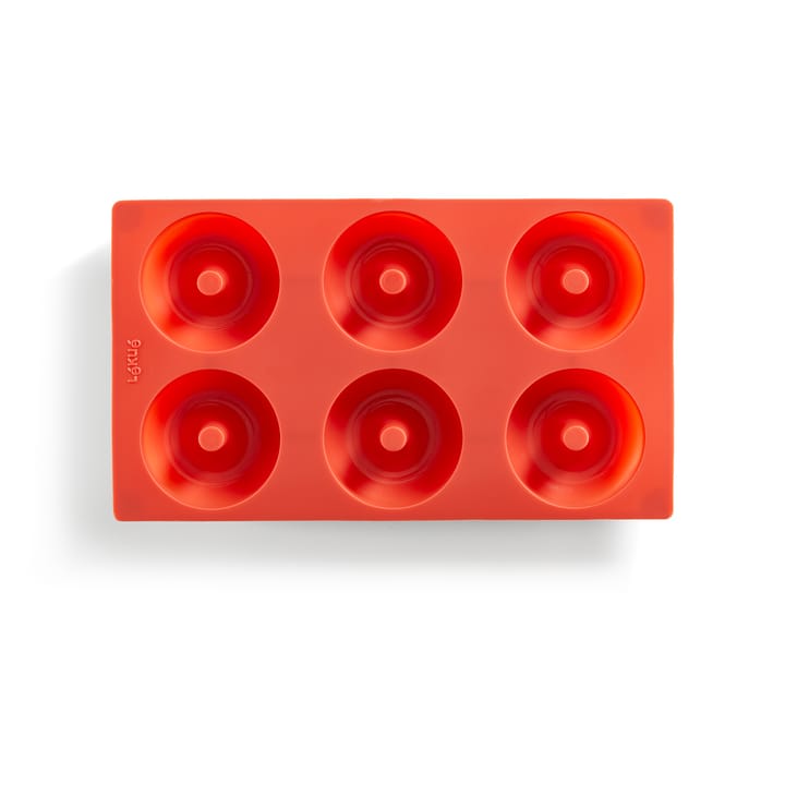 Moule à donuts en silicone Lékué lot de 6 - Rouge - Lékué