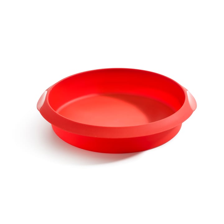 Moule à gâteau rond en silicone Lékué 20 cm - Rouge - Lékué