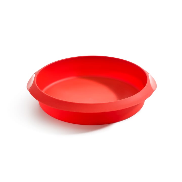 Moule à gâteau rond en silicone Lékué 24 cm - Rouge - Lékué