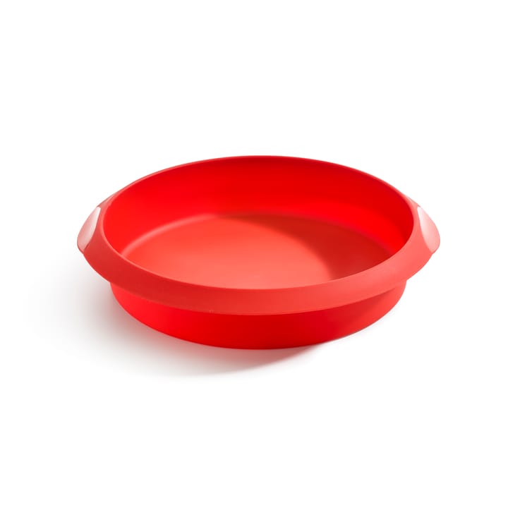 Moule à gâteau rond en silicone Lékué 26 cm - Rouge - Lékué