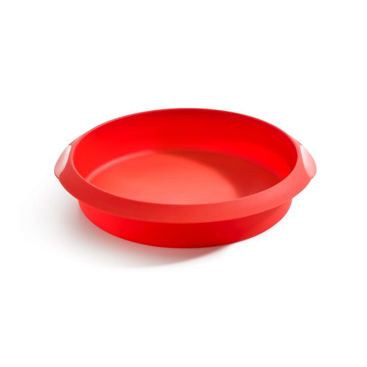 Moule à gâteau rond en silicone Lékué 26 cm - Rouge - Lékué