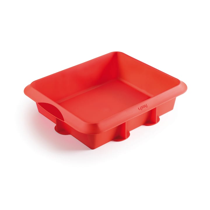 Moule à lasagne en silicone Lékué - Rouge - Lékué