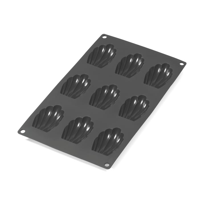 Moule à madeleines en silicone Lékué lot de 9 - Noir - Lékué