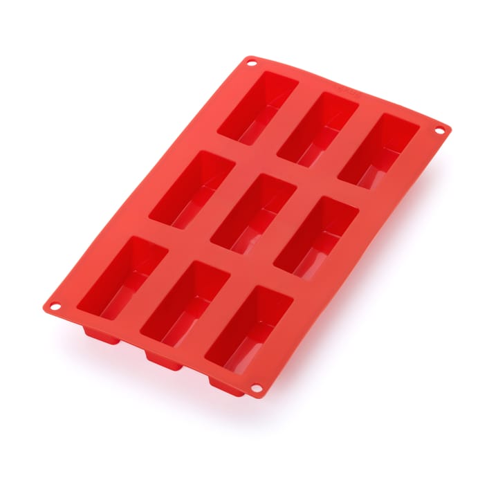 Moule à mini-gâteaux en silicone Lékué lot de 9 - Rouge - Lékué