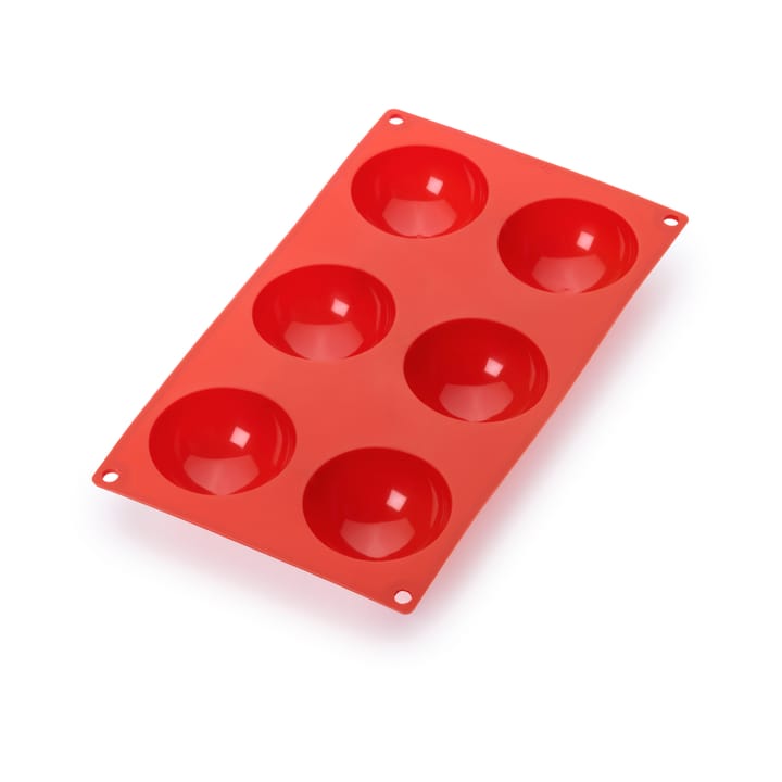 Moule demi-sphère en silicone Lékué lot de 6 - Rouge - Lékué