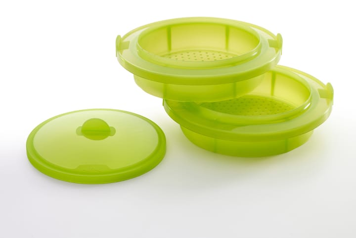 Panier vapeur en silicone Lékué, Vert Lékué