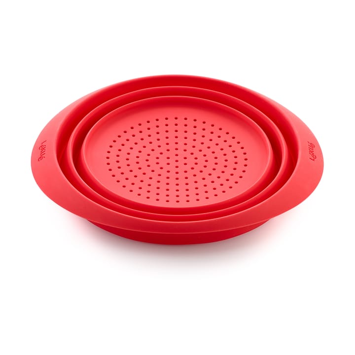 Passoire pliable en silicone Lékué, Rouge Lékué