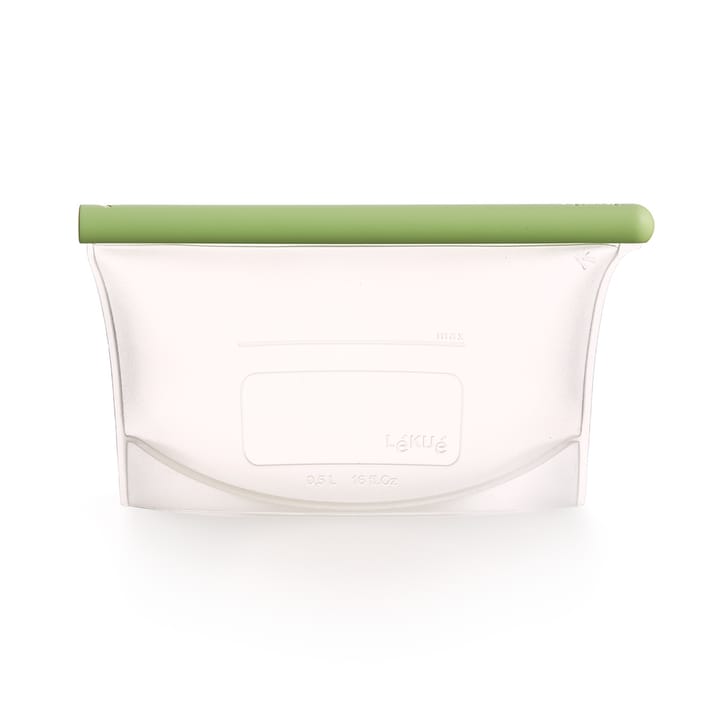 Sac réutilisable en silicone vert Lékué - 0,5 L - Lékué