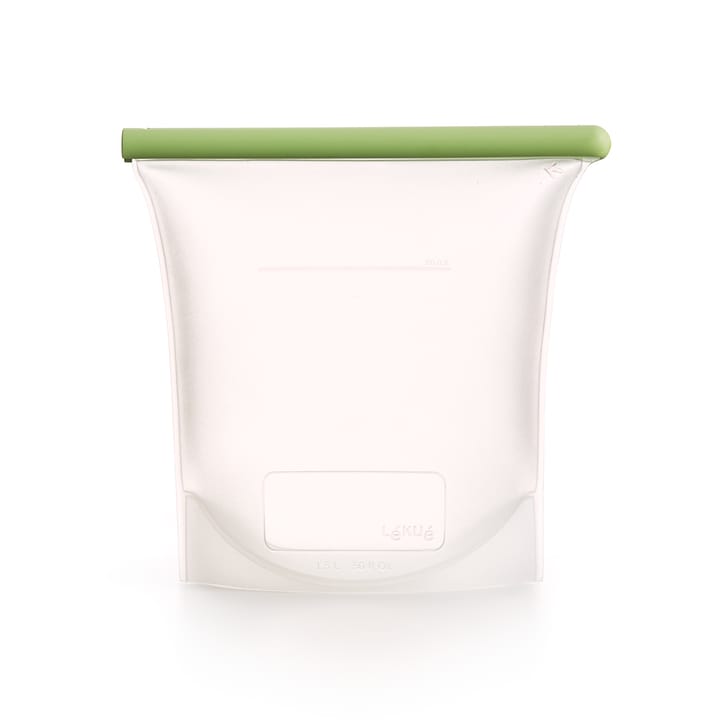 Sac réutilisable en silicone vert Lékué - 1,5 L - Lékué