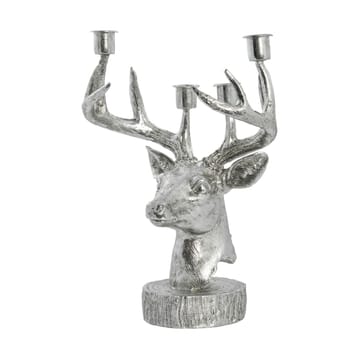 Bougeoir cerf Serafina 31 cm - Argent - Lene Bjerre