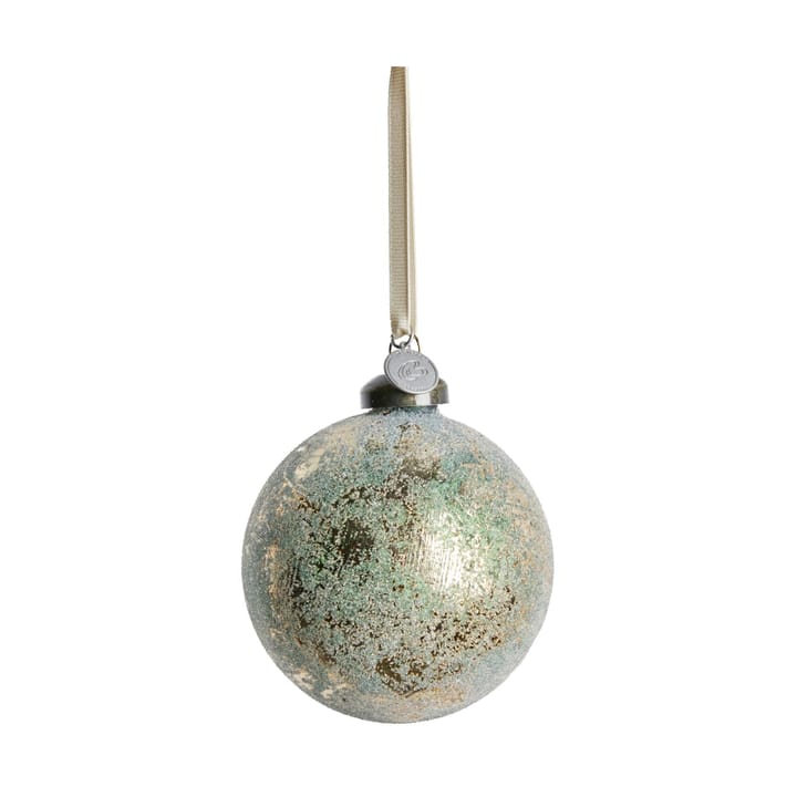 Boule de Noël Clearena Ø8 cm - Dusty green-gold - Lene Bjerre