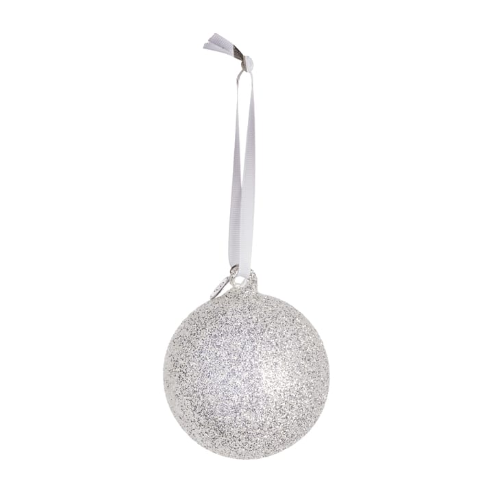 Boule de Noël Glitteria Ø10 cm - silver - Lene Bjerre