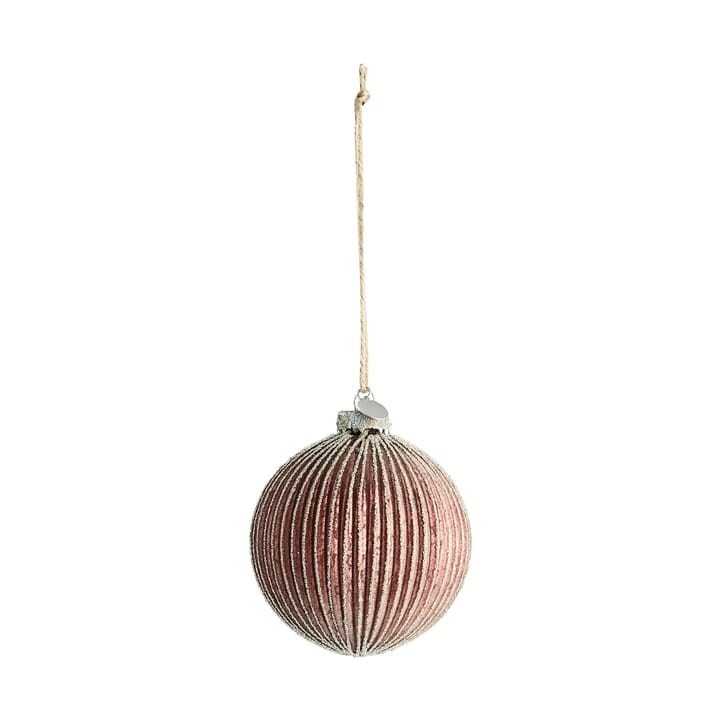 Boule de Noël Norille Ø11 cm - Pomegranate, nervuré - Lene Bjerre