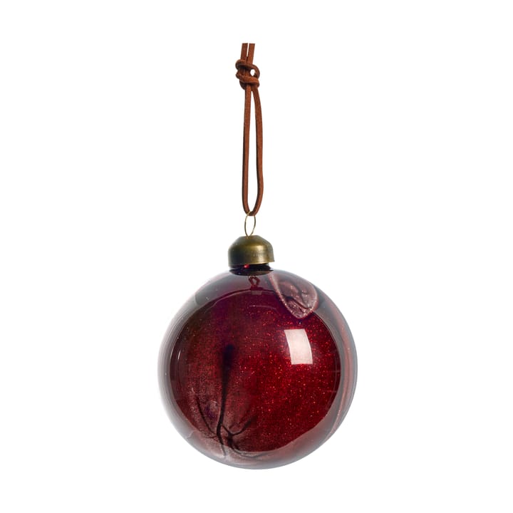 Boule de Noël ronde Nosille Ø8 cm, Pomegranate Lene Bjerre