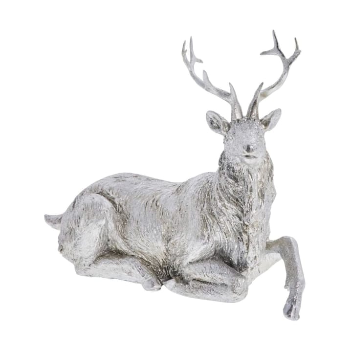 Cerf Sessia 17 cm - Argent - Lene Bjerre