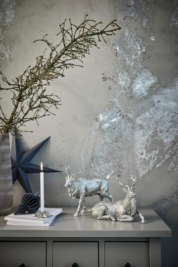 Cerf Sessia 17 cm - Argent - Lene Bjerre