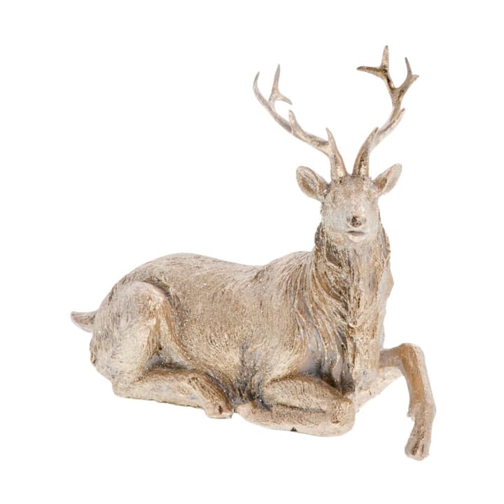 Cerf Sessia 17 cm - Or clair - Lene Bjerre