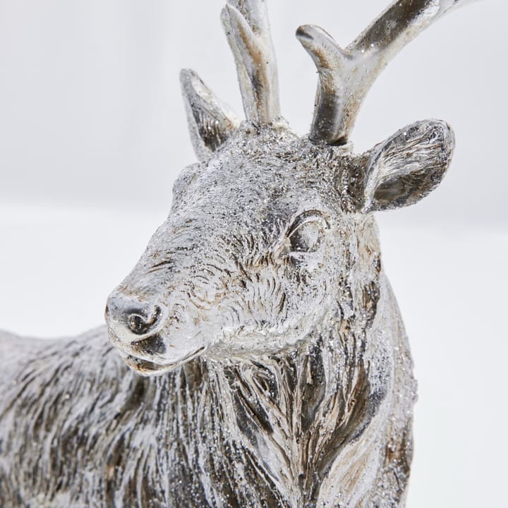 Cerf Sessia 34 cm - Argent - Lene Bjerre