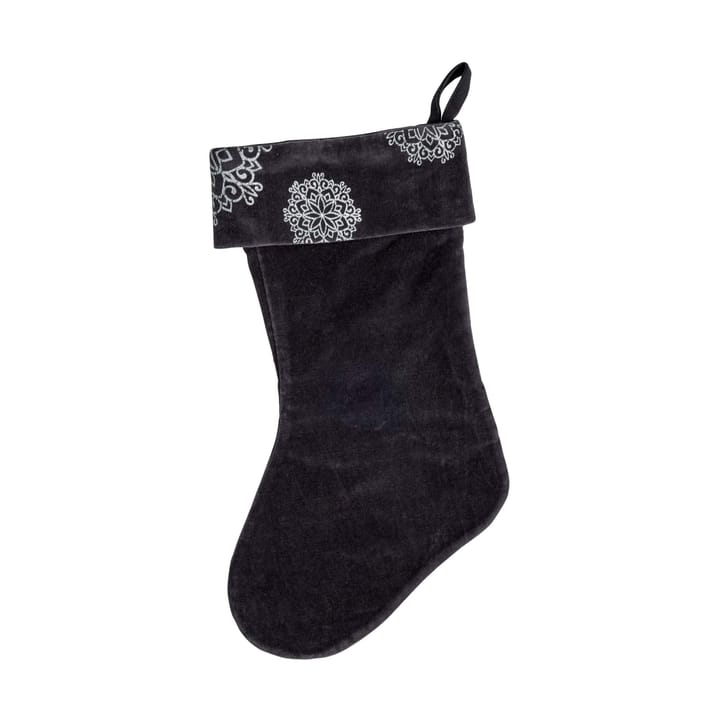 Chaussette de Noël Stassia 38 cm - Gris foncé - Lene Bjerre