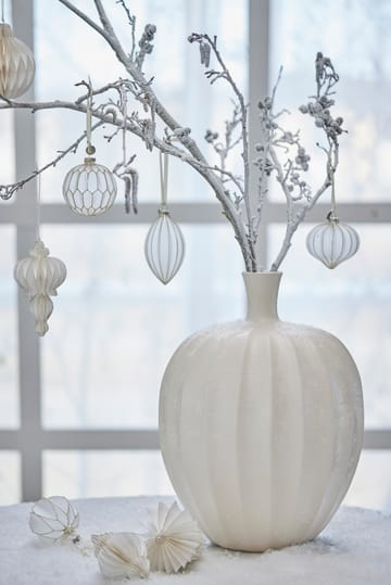 Décoration de Noël Pappia 15 cm - Blanc - Lene Bjerre