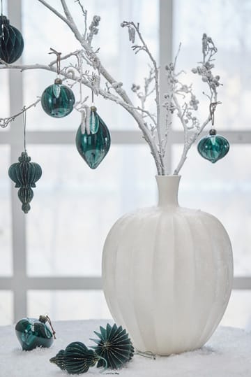 Décoration de Noël Pappia 15 cm - Vert foncé - Lene Bjerre