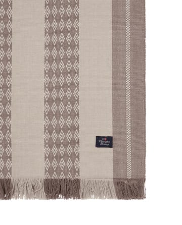 Chemin de table Jacquard Striped 50x250 cm - Beige - Lexington