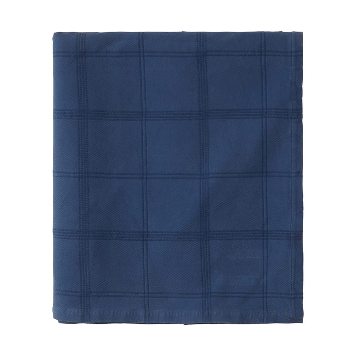 Couvre-lit Checked Jacquard 160x240 cm - Denim blue - Lexington