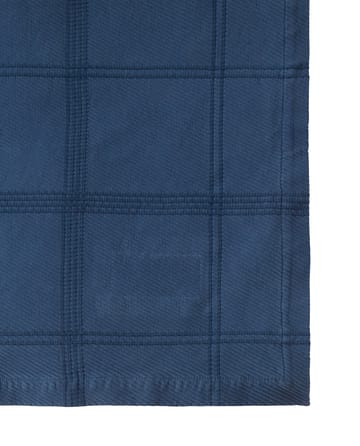 Couvre-lit Checked Jacquard 160x240 cm - Denim blue - Lexington