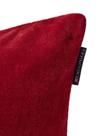 Housse de coussin Wrapped velvet 50x50 cm - Rouge - Lexington