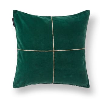 Housse de coussin Wrapped velvet 50x50 cm - Vert - Lexington