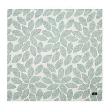 Serviette en tissu Printed Leaves 50x50 cm - Vert - Lexington