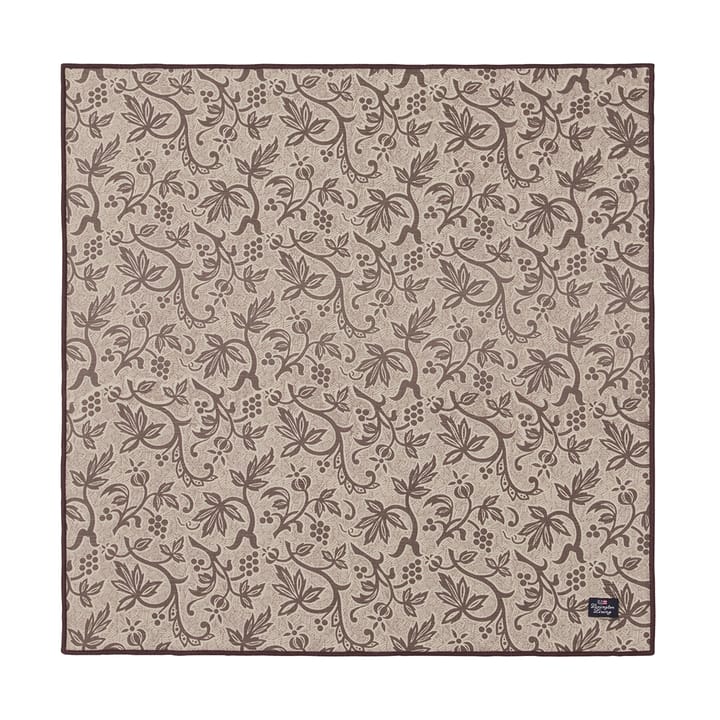 Serviette en tissu Printed Recycled Cotton 50x50 - Light beige - Lexington