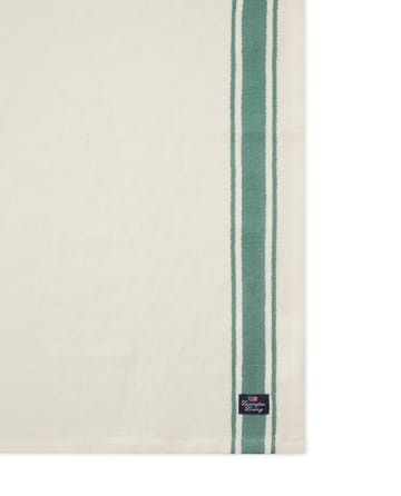 Serviette en tissu Side Stripes 50x50 cm - Vert - Lexington