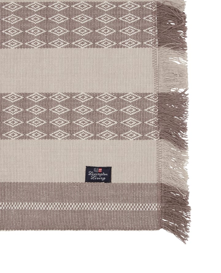 Set de table Jacquard Striped 40x50 cm, Beige Lexington