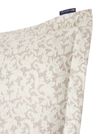 Taie d'oreiller Grapevine Printed 50x60 cm - Beige - Lexington