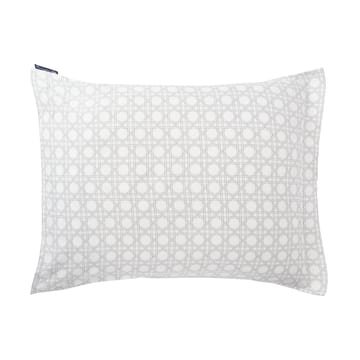 Taie d'oreiller Rattan Printed 50x60 cm - White - Lexington