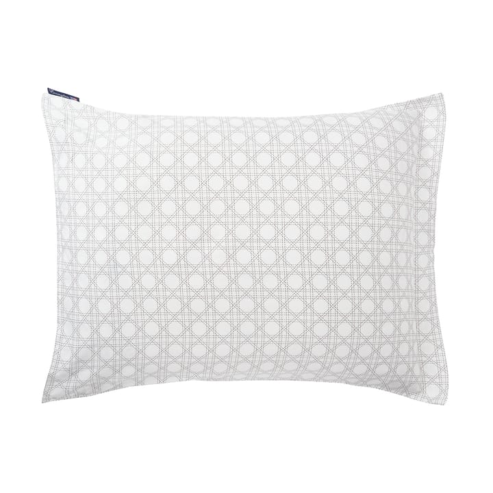 Taie d'oreiller Rattan Printed 50x60 cm, White Lexington