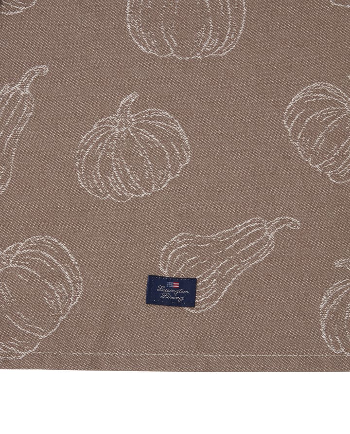 Torchon de cuisine Organic Cotton Jacquard 50x70 cm, Brown Lexington