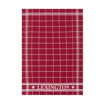 Torchon Lexington checked 50x70 cm - Rouge-blanc - Lexington