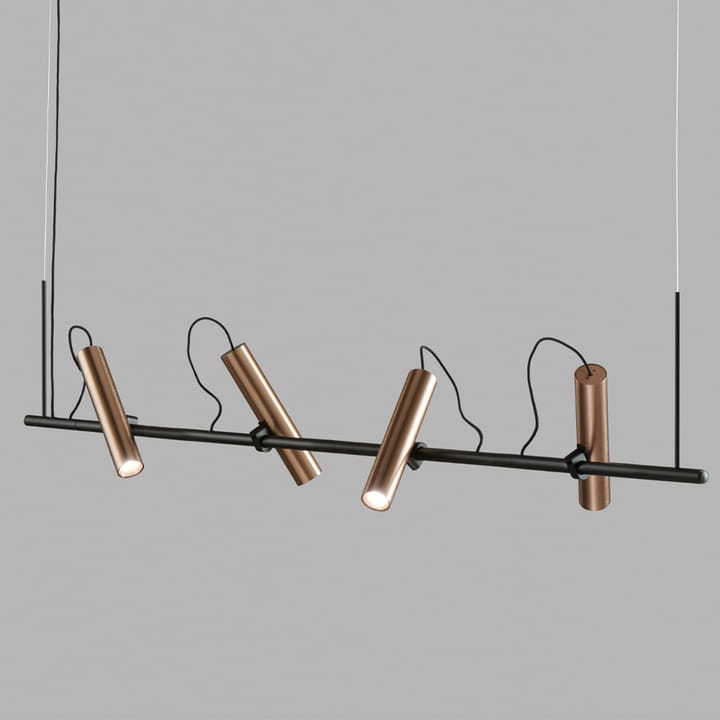 Suspension Spirit, black/rose gold, 1500 Light-Point