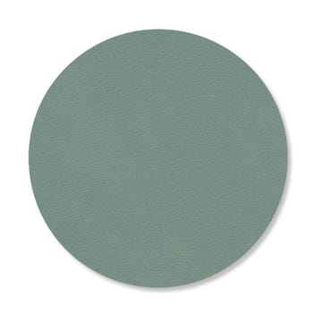 Dessous de verre Cloud-Nupo réversible circle 1 pièce - Gris Anthracite -Vert pastel - LIND DNA