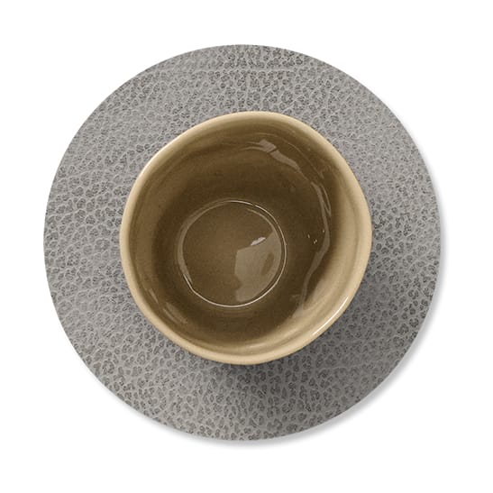 Dessous de verre Hippo circle, gris anthracite  LIND DNA