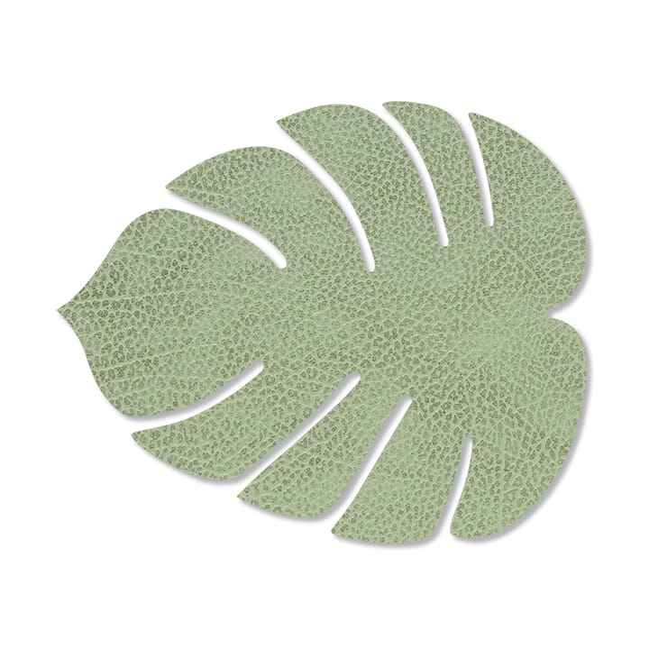 Dessous de verre Monstera Leaf Hippo - Vert olive - LIND DNA