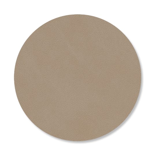 Dessous de verre Nupo circle - Clay brown - LIND DNA